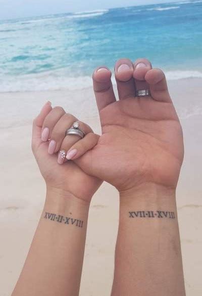 cute couple tattoos small|couple tattoos that aren't obvious.